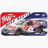 #6 MARK MARTIN LICENSE PLATE