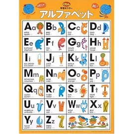 学習ポスター アルファベット