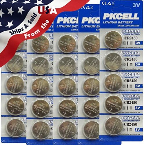 Moondon Lot 25PCS CR-2450 Lithium Battery NEW 3V Cell Button Coin for Watch US SELLER