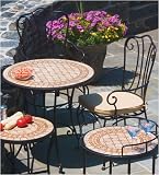 Manchego 30 Inch Round Bistro Set