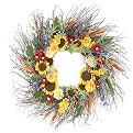 Summer Provence Rose Wreath