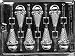 ICE CREAM CONE LOLLY Kids Candy Mold Chocolate