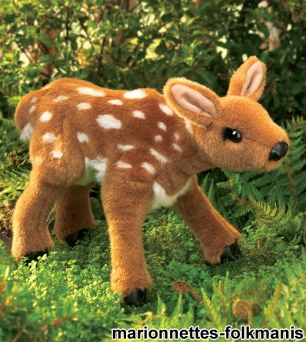 Childrens Toyshop  Toys : Plush Fawn Puppet