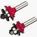 Freud 99-760 New Premier Adjustable Rail & Stile Router Bit System, 1/2-Inch Shank