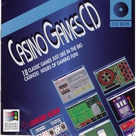 CASINO GAMES CD - 18 CLASSIC GAMES JUST LIKE IN THE BIG CASINOS! HOURS OF GAMING FUN! -... 