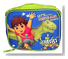 Go Diego Go Lunch bag Dinosaur misson