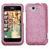 Rose Quartz - Gemstone Protector for HTC Rhyme (Bliss) [ADR6330, Verizon Wireless]