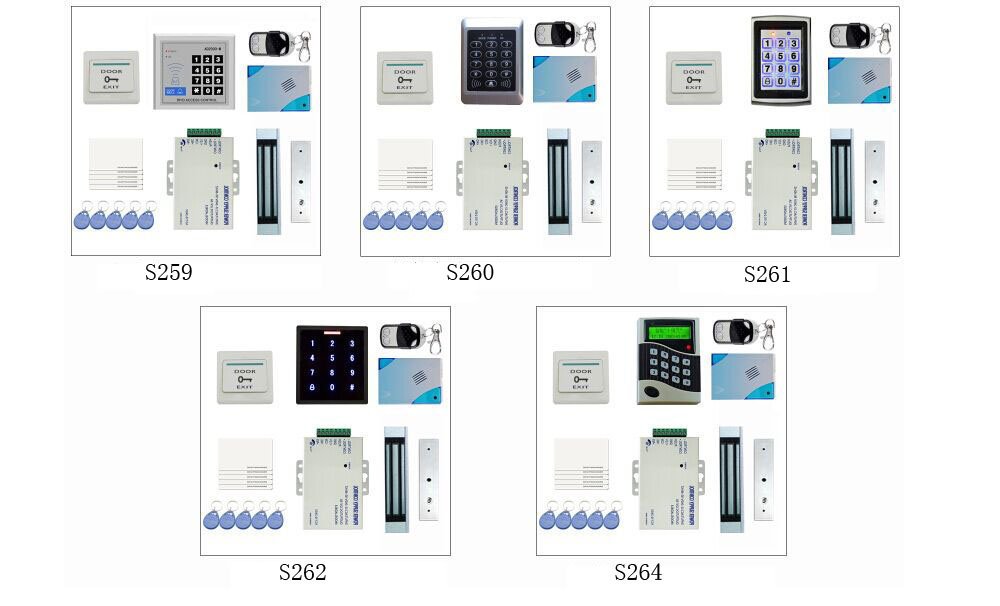 Amazon.com : docooler DIY Full Complete RFID Door Access Control ...