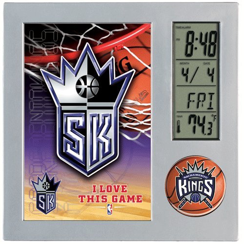 Sacramento Kings Digital Desk Clock