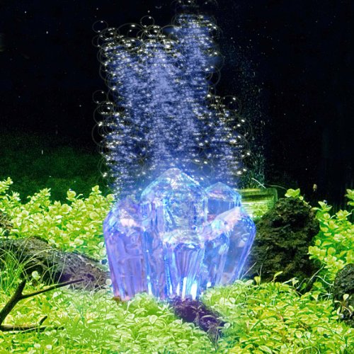 Hydor H2Show Blue Crystal Kit - Blue LED with Bubbles