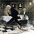 Renato Casaro - Dinner for One (M) Poster Kunstdruck (70 x 70cm)