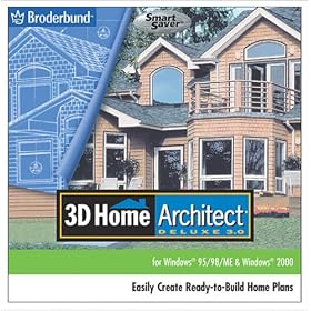 3D Home Architect Deluxe 3 (Jewel Case) by Broderbund