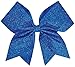 Glitter Performance Hair Bow Glitter Royal