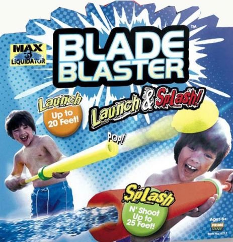 Max Liquidator Blade Blaster Launch  Splash Squirt Gun (Assorted Colors)