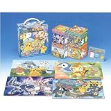 4 sizes of Pokemon design puzzle set (15 pcs, 35 pcs, 54 pcs, 80 pcs.)
