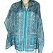 Femme Echarpe Soie Décontracté Accessoires peinte 55 x 182 Cm