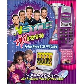 'N Sync Hotline Fantasy Phone and CD-ROM Game by Atari