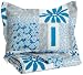 Cathay Home Fashions Luxury Silky Soft Full/Queen Mini Quilt Set, Daisy Blue, Cream and White Cathay Home Fashions Luxury Silky Soft Full/Queen Mini Quilt Set, Daisy Blue, Cream and White