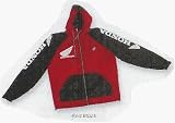 JOE ROCKET HONDA CREW TEXTILE JACKET RED/BLACK LG