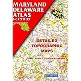 maryland delaware atlas  gazetteer state atlas  gazetteer