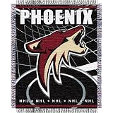 Phoenix Coyotes NHL Triple Woven Jacquard Throw (019 Series) (48x60")"