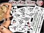 Temporary Tattoos, Porn Star, 40-Count Packages (Pack of 2)
