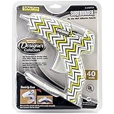 High-Temp Standard Glue Gun W/Safety Fuse 40 Watt-Chevron Yellow & Black (並行輸入品)