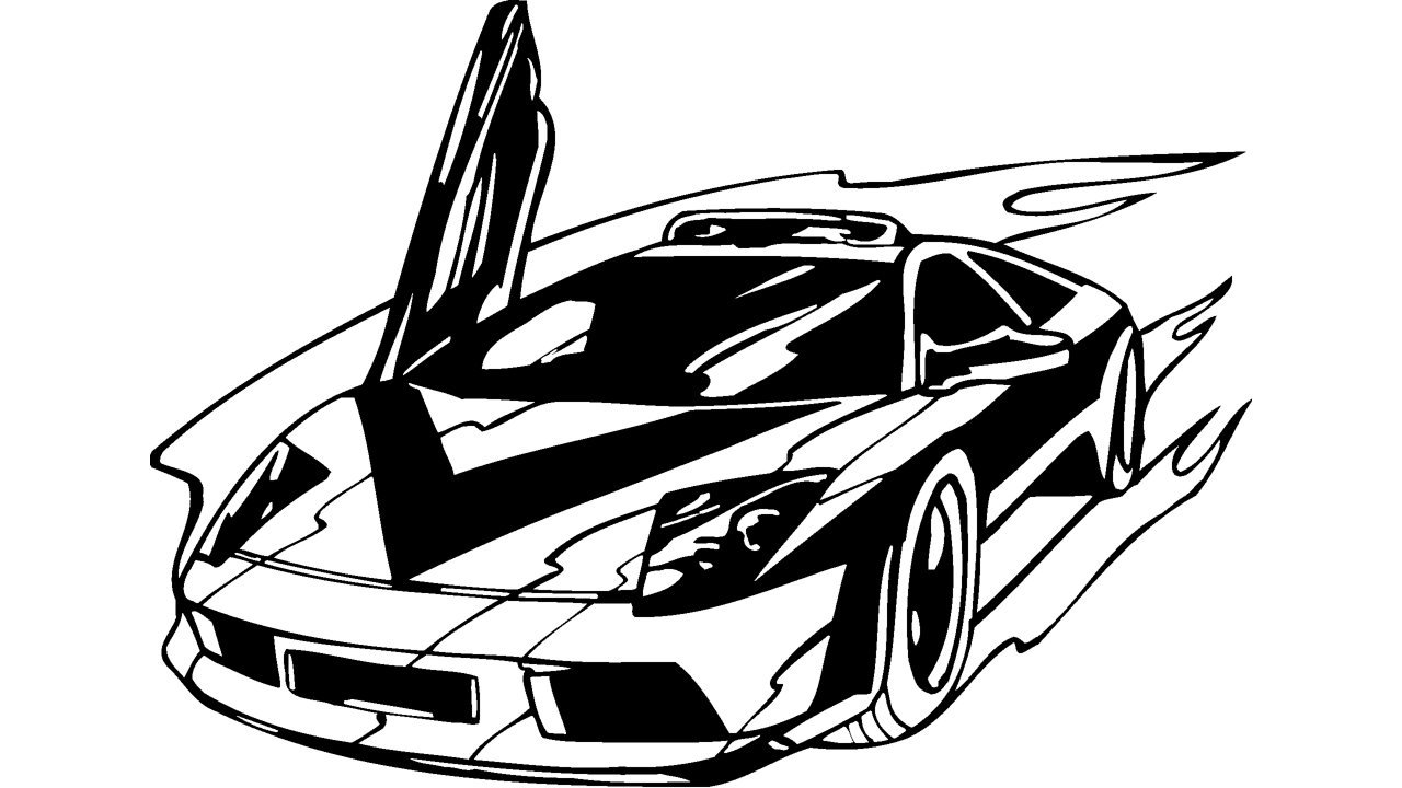 Macchine Da Corsa Disegni Da Colorare