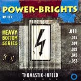 Thomastik-Infeld Electric Guitar Strings: Power-Brights 6 String Heavy Bottom Set Set E, B, G, D, A, E