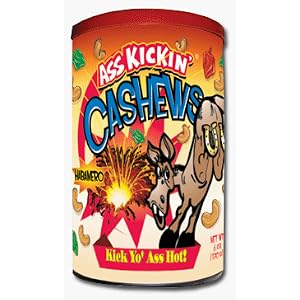 Ass Kickin' Cashews - Your favorite nut has now made it solo in the Ass Kickin' line of... by 