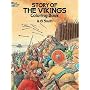 Story of the Vikings Coloring Book