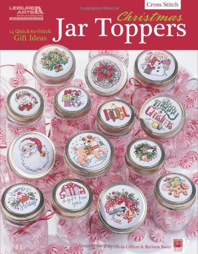 Christmas Jar Toppers (Leisure Arts #5856)