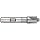 Niagara Cutter CRCO126 Cobalt Steel End Mill, General Purpose, TiCN Coated, 4 Flutes,Corner-Rounding End