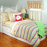 Review everydayhomeoutlet  / Bright Color Floral and Stripe Full Size Comforter