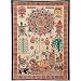 Madhubani Painting Home Decor Organic Color Paper 22 x 30 inches (madht303)