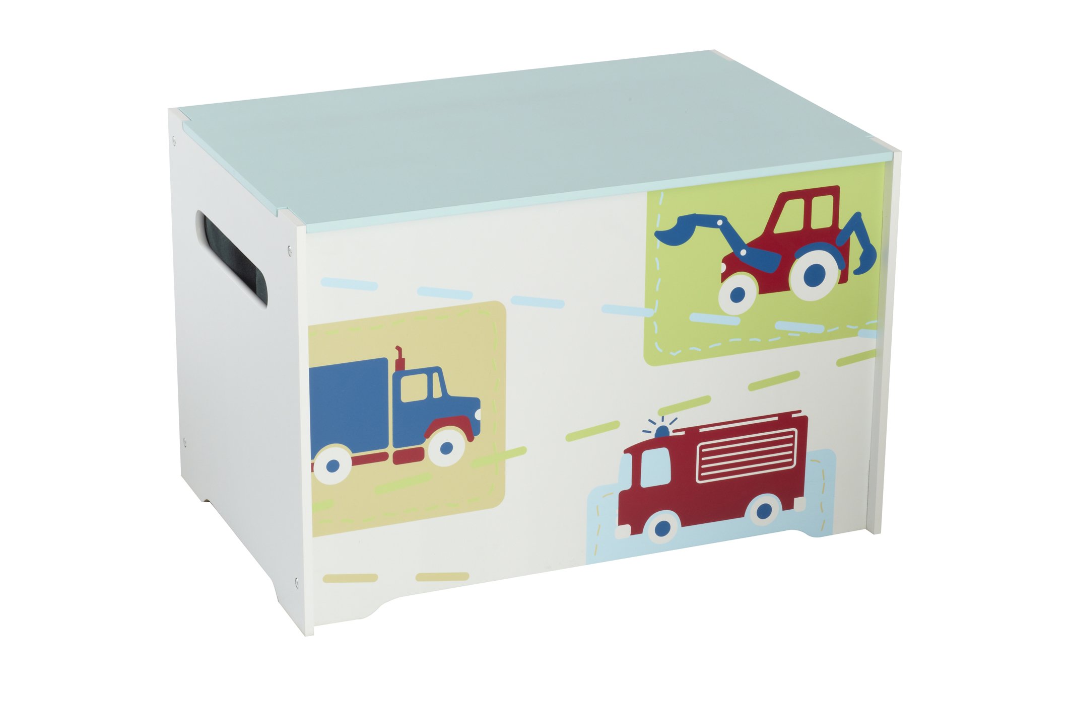 Worlds Apart Boys Wooden Toy Box