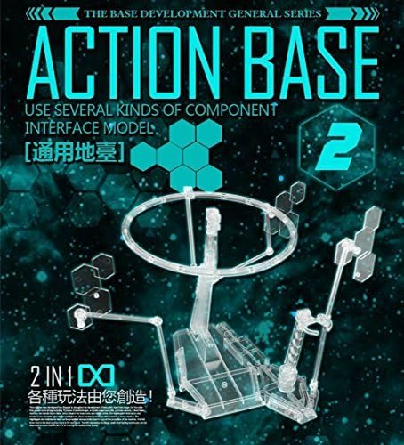 Dragon Momoko commom Action Base for Bandai MG 1/100 HG 1/144 Gundam by DRAGON MOMOKO