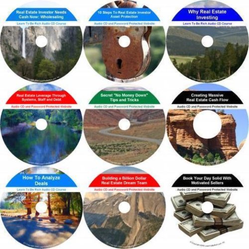 The Incomparable 9 Audio CD No Money Down, Cash Creating, Real Estate Mentoring System