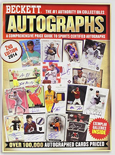 Beckett 2014 Autograph Price Guide 2nd Edition