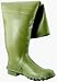 3/4 Length Rubber Irrigation Boots - Men's Size 5