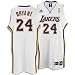 LA Lakers Kobe Bryant Youth Second Road Swingman Jersey, Size= Medium