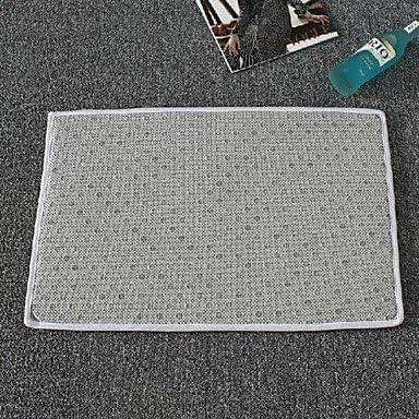 Bath Mat Modern Flannel London Bus W16" x L24"