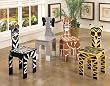 Set of 4 Animal Chairs By Powell Furniture