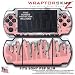 Chrome Drip on Pink WraptorSkinz Skin and Screen Protector Kit fits Sony PSP Slim (PSP 2000)