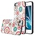 iPhone 8 Case,iPhone 7 Case, LONTECT Art Floral Slim Cover Hard Shell Soft TPU Dual Layer Shockproof Bumper Hybrid Protective Case for Apple iPhone 8/7 - Multi Color
