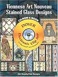 Review Dover Publications Inc.  / Viennese Art Nouveau Stained Glass Designs CD-ROM and Book (Dover Electronic Clip Art)