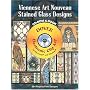 Viennese Art Nouveau Stained Glass Designs CD-ROM and Book (Dover Electronic Clip Art)