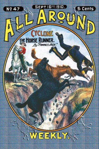 Art Poster, All Around Weekly: Cyclone, The Horse Runner - 18.75 x 27.5