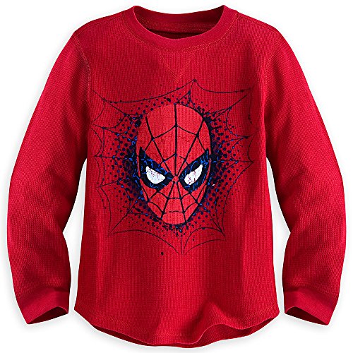 Disney Little Boys' Spider-Man Long Sleeve Thermal Tee
