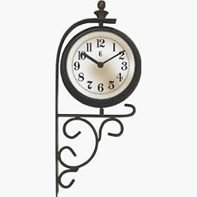 7 DOUBLE SIDED CLOCK (Geneva Clock Co 7011G) by Clocks